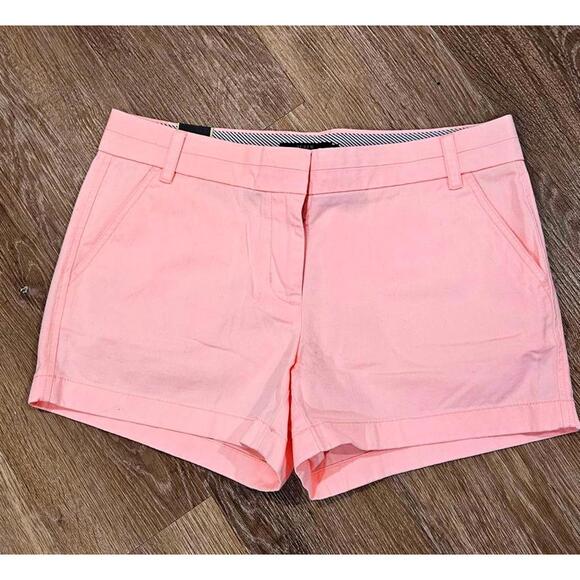J. Crew Pants - J.Crew Women's Chino Shorts 4" Inseam Size 8 Pink